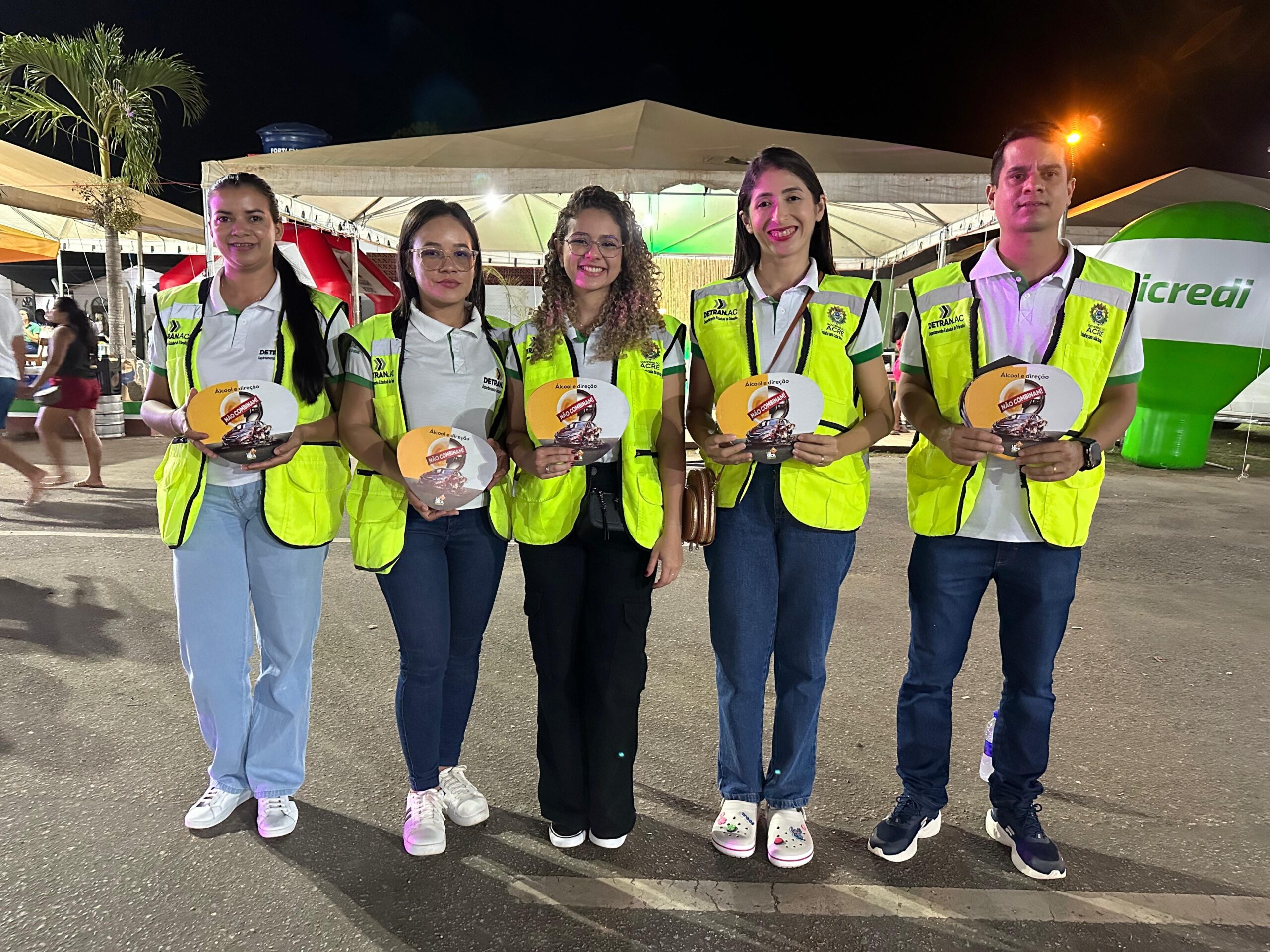 DETRAN leva conscientização sobre segurança viária ao 26º Festival do Açaí em Feijó