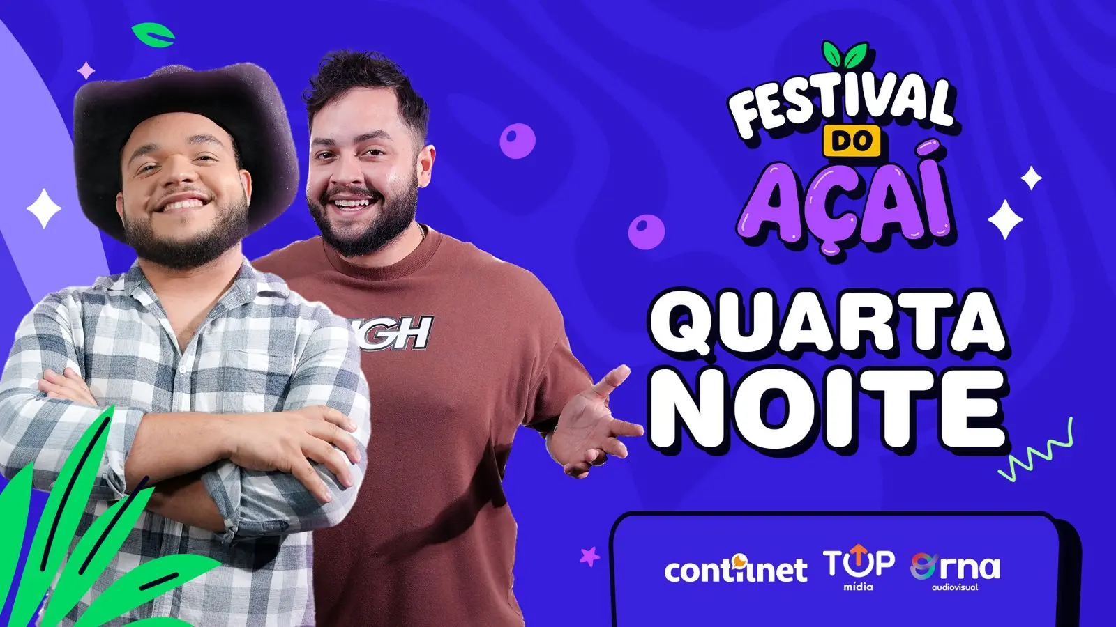 AO VIVO: com show de Natanzinho, assista à transmissão da 4ª noite do Festival do Açaí 2025