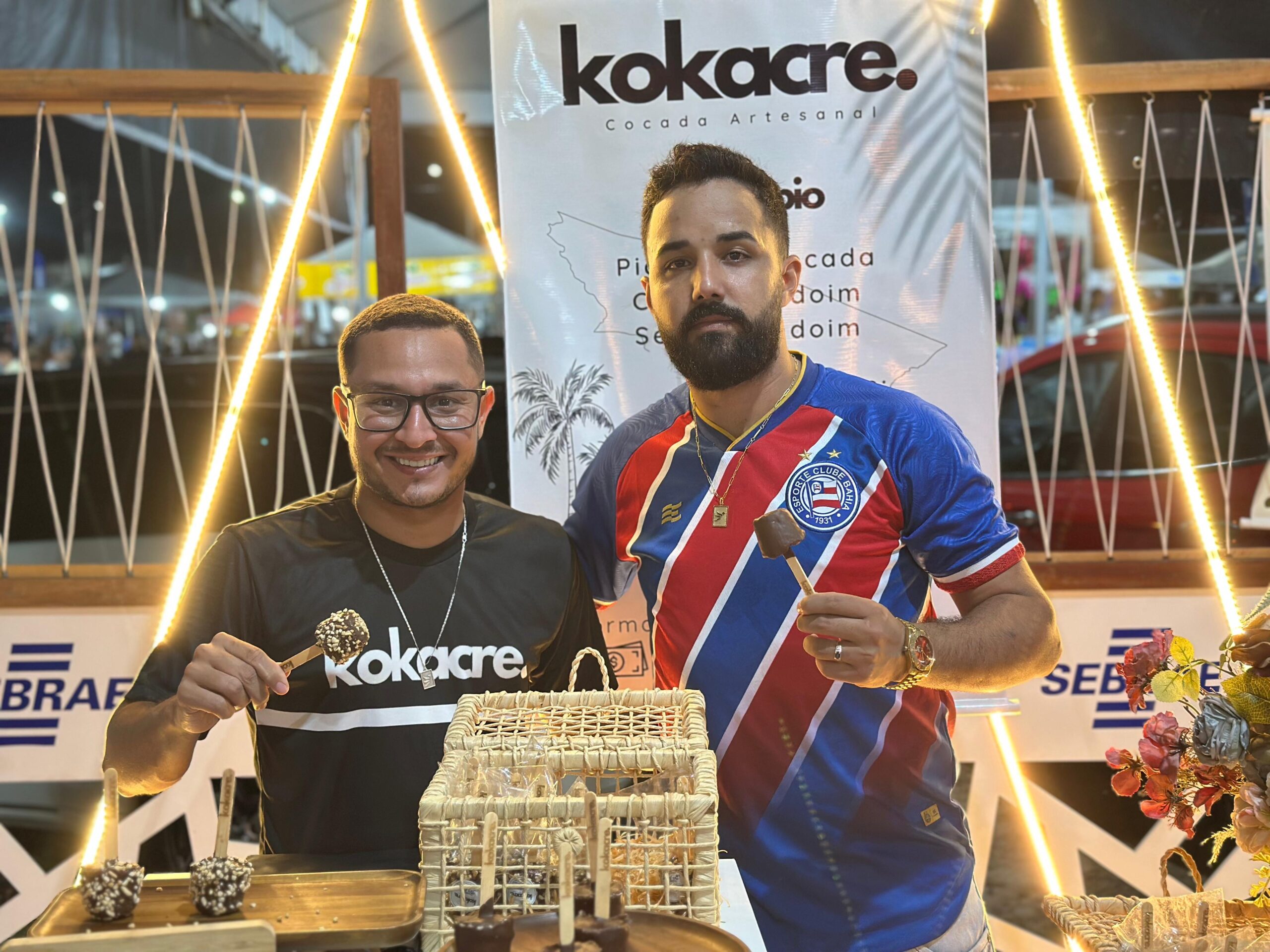 Kokacre aposta em inovação e tradição com cocadas artesanais e conquista espaço em grandes feiras