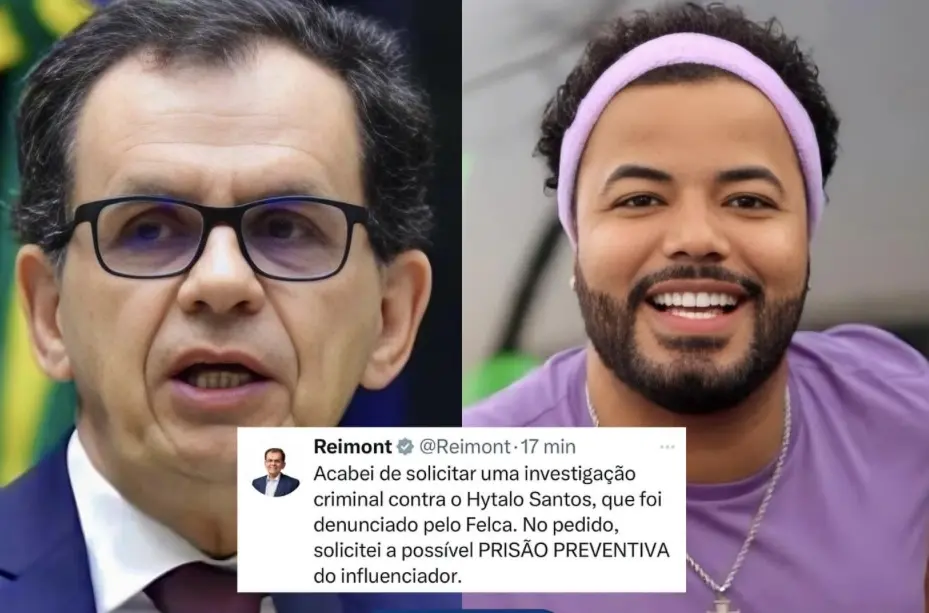 Deputado aciona MPF para prisão de Hytalo Santos, acusado de explorar menores