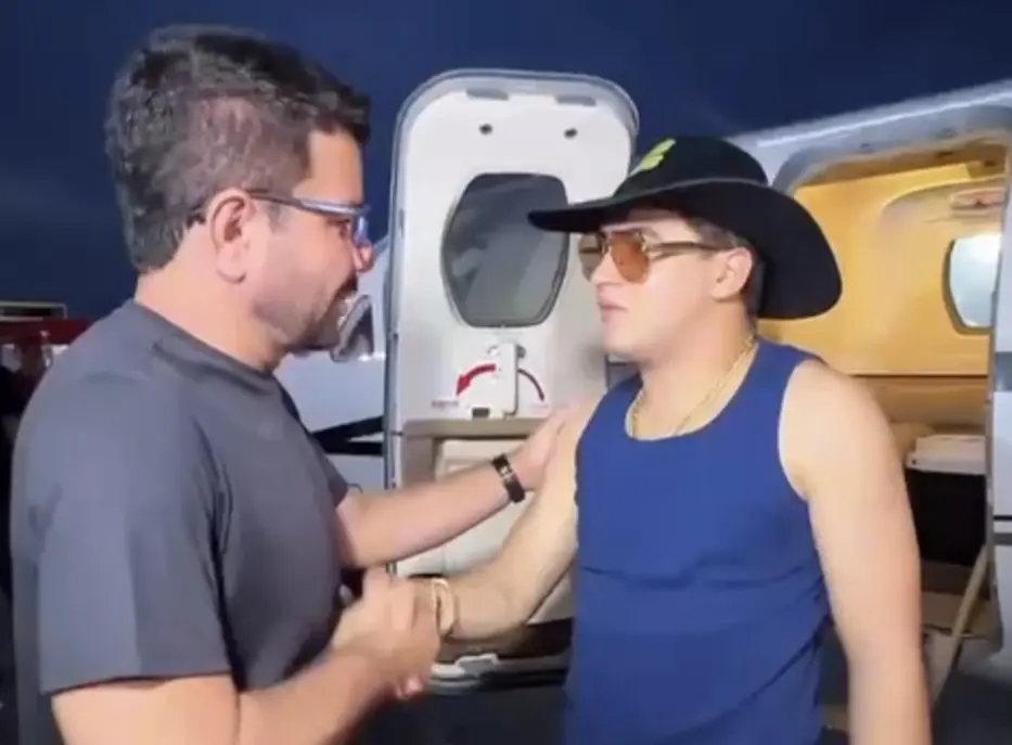 Gladson recebe Natanzinho Lima para encerramento do Festival do Açaí em Feijó