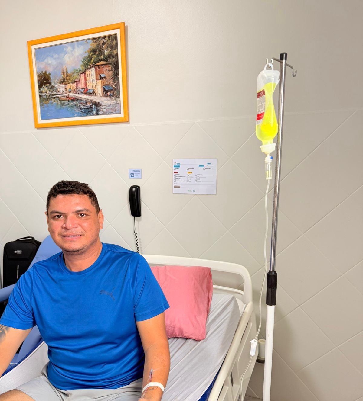 Deputado Tio Pablo é internado em Rio Branco para tratamento de saúde