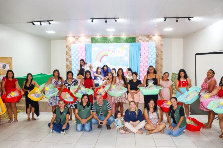 Brasiléia encerra Agosto Dourado e Verde com ações voltadas à primeira infância e às gestantes