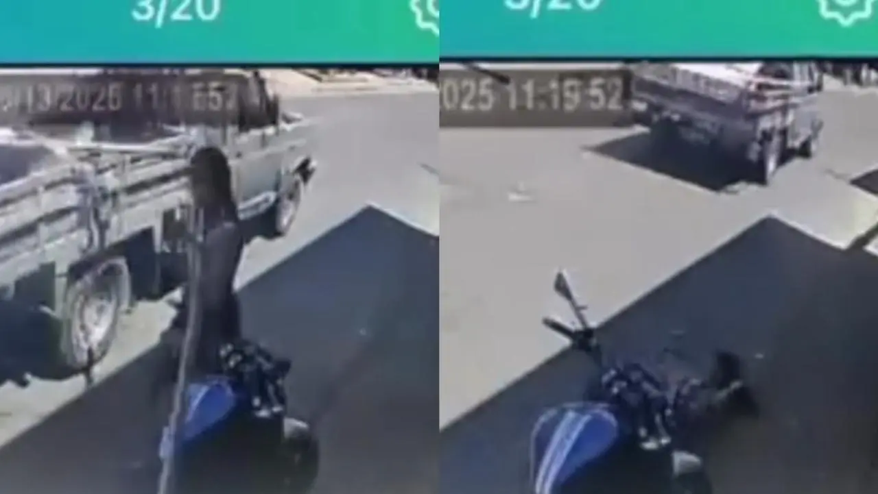 VÍDEO: jovem é atingida por barra de metal enquanto caminhava próximo ao Horto Florestal