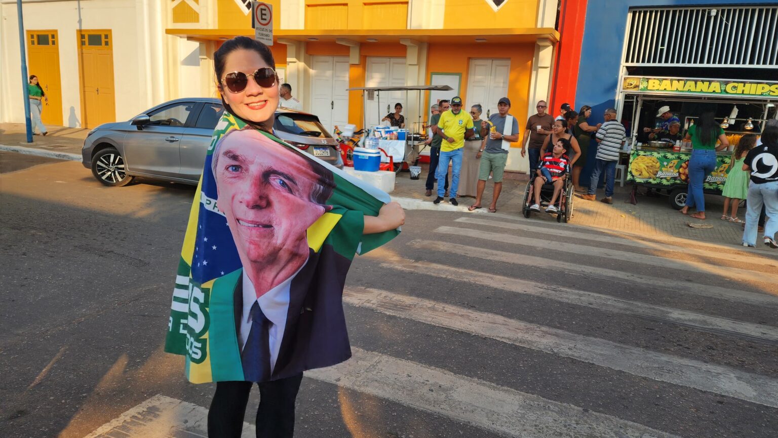 Bolsonaristas começam a se concentrar em ato da direita acreana neste domingo na Gameleira