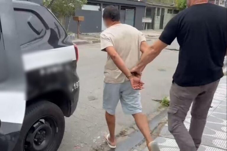 Acusado de estrangular ex em Pernambuco é preso no litoral de SP