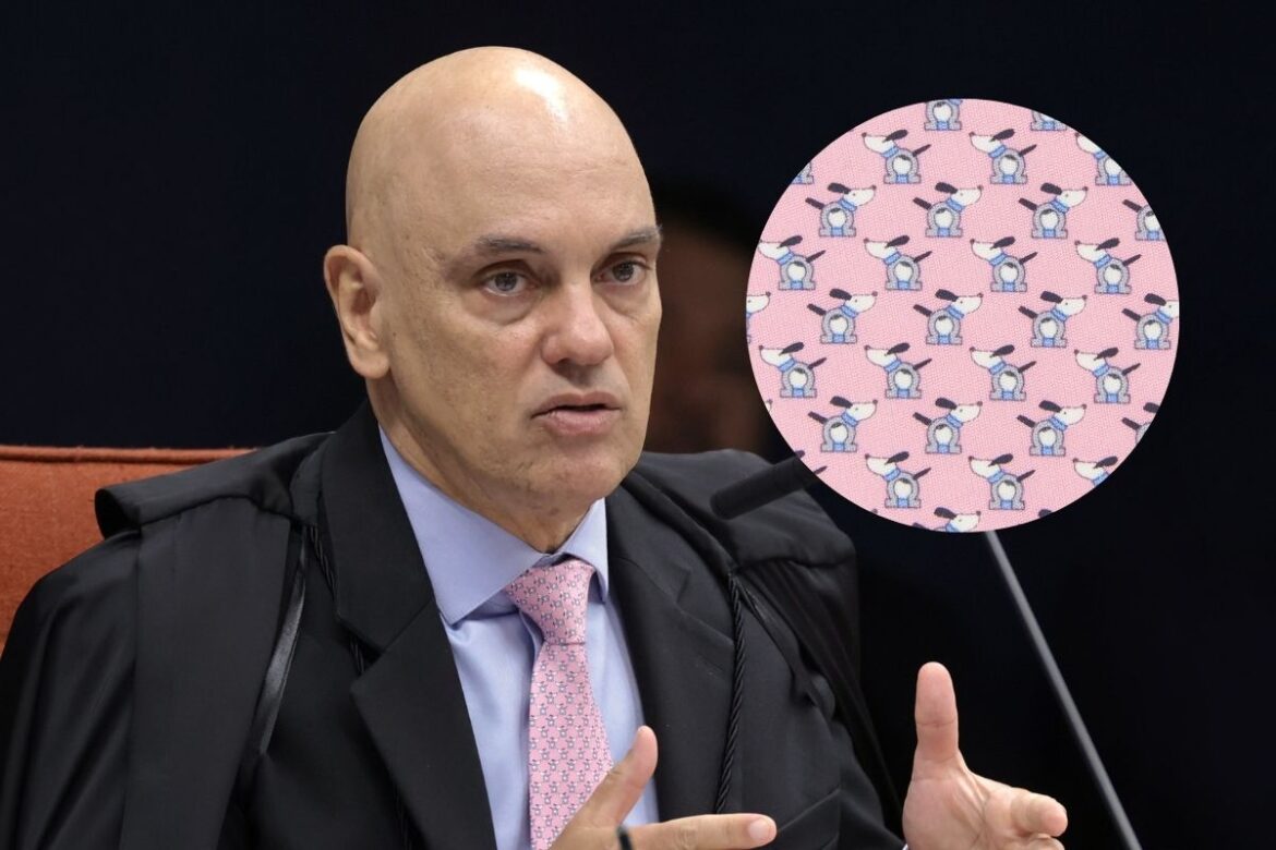 moraes-usa-gravata-com-estampa-de-cachorros-em-julgamento-de-bolsonaro