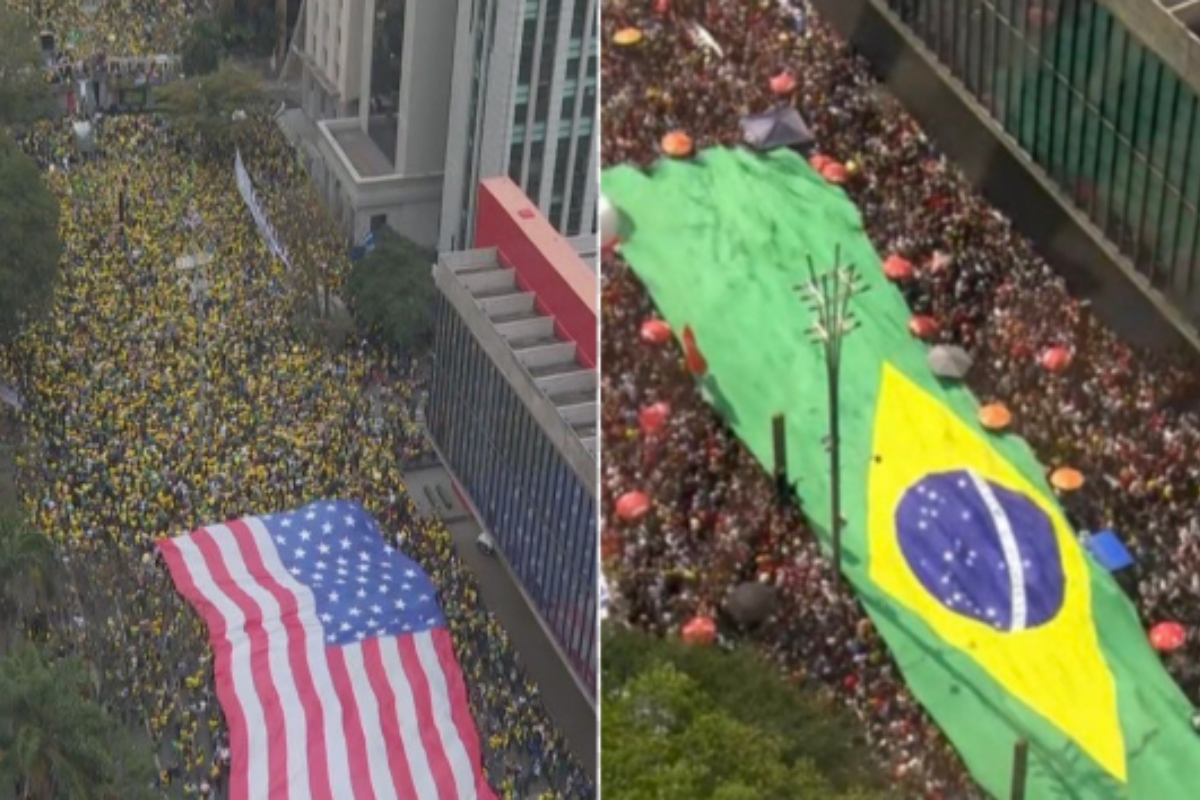apos-bandeira-dos-eua,-esquerda-exibe-a-do-brasil-na-avenida-paulista