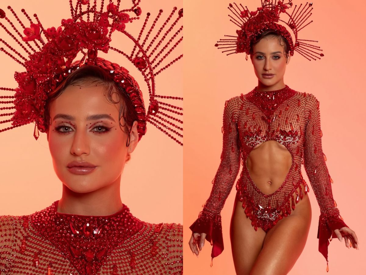 musa-do-salgueiro,-bruna-griphao-se-dedica-as-aulas-de-samba-e-mostra-evolucao