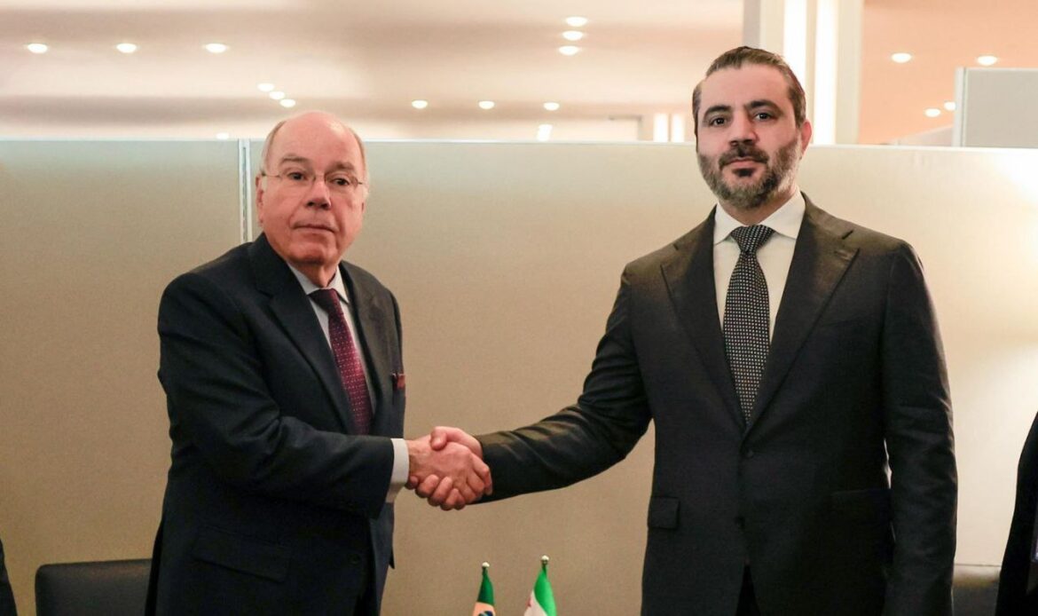 apos-queda-de-assad,-mauro-vieira-se-reune-com-novo-chanceler-da-siria