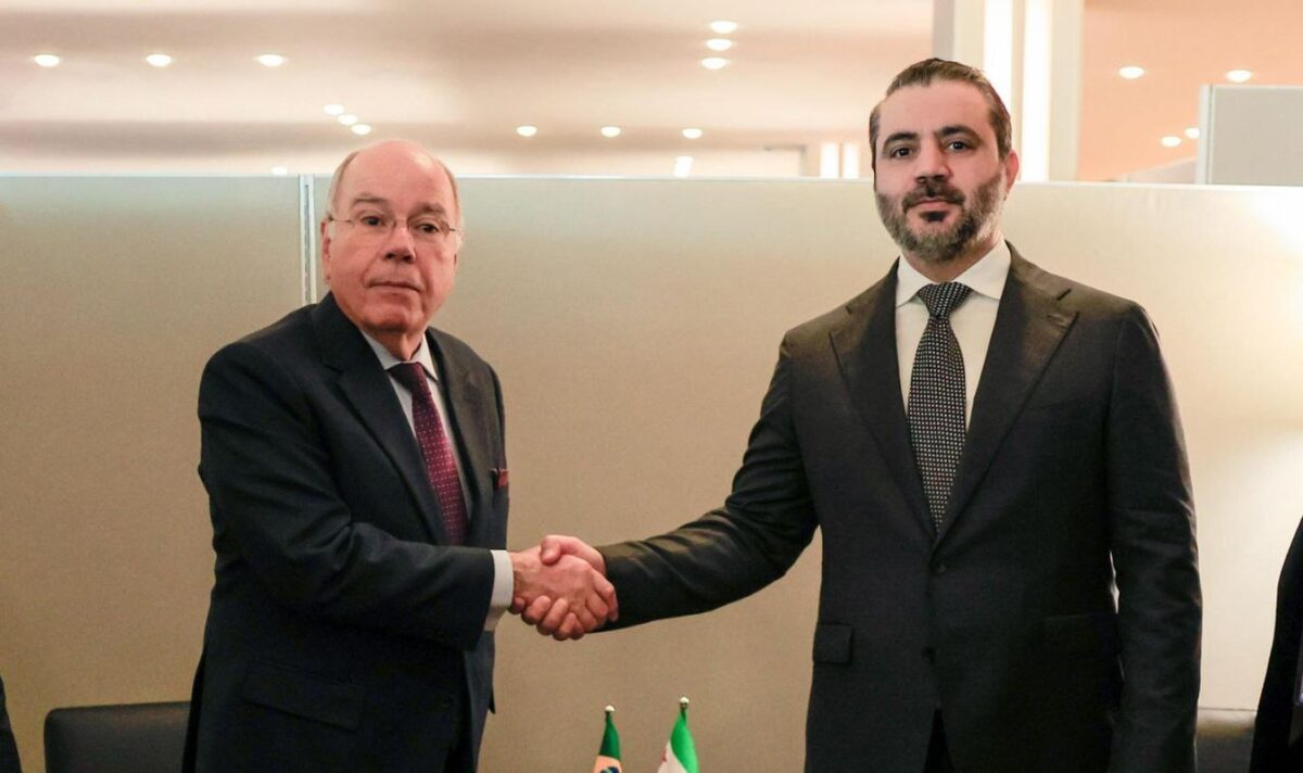apos-queda-de-assad,-mauro-vieira-se-reune-com-novo-chanceler-da-siria