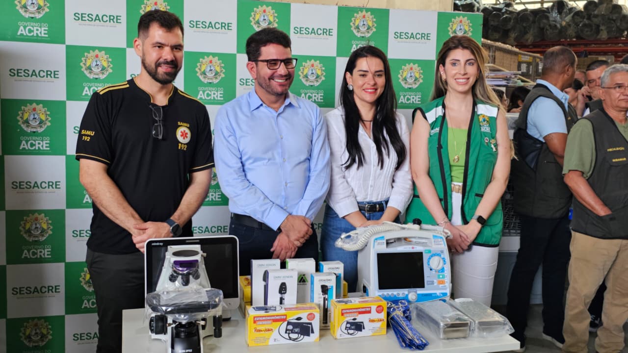 Programa Opera Acre é reforçado com novos equipamentos em unidades de saúde
