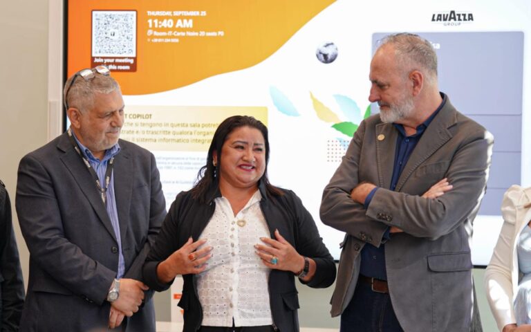 Thiago Almeida: produtores de café acreanos emocionaram italianos, em Turim