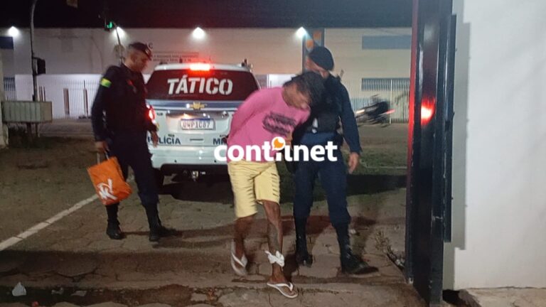 Preso em flagrante em praça na capital, homem usava tablet do governo para controlar venda de drogas