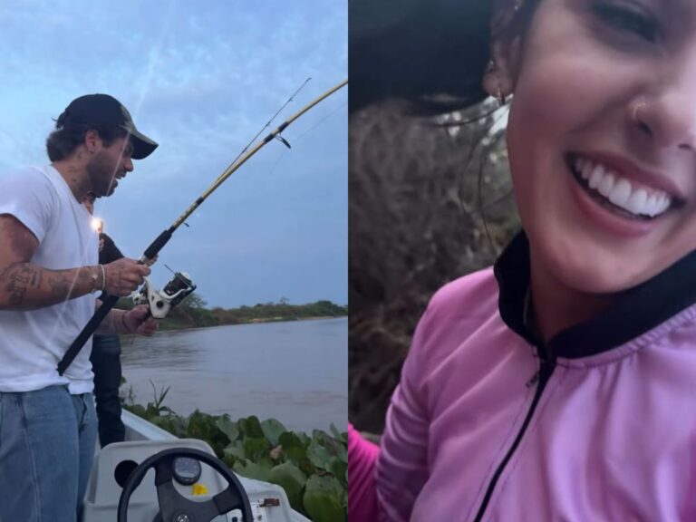 Que peixão! Ana Castela fica impressionada com o talento de Zé na pescaria