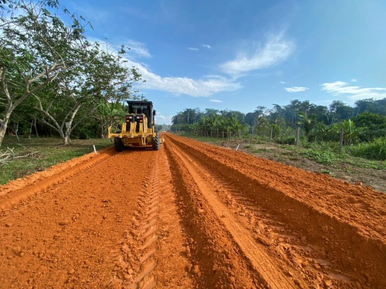 Deracre leva melhorias a ramais de Mâncio Lima, Rodrigues Alves e Cruzeiro do Sul