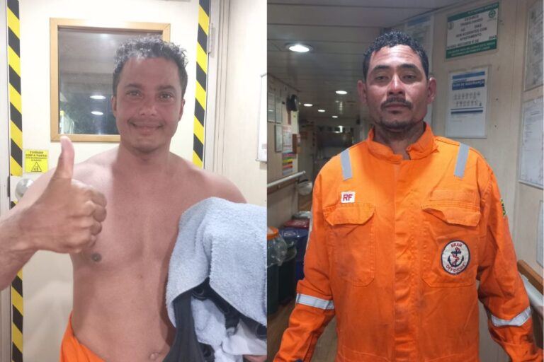 Pescadores ficaram mais de dois dias à deriva antes de resgate no Rio