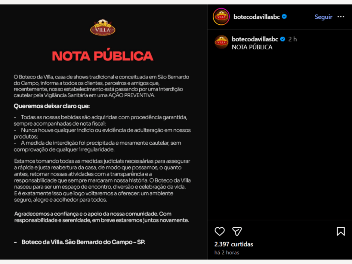 apos-internacao-de-hungria-por-suspeita-de-intoxicacao,-casa-de-shows-em-sp-e-interditada