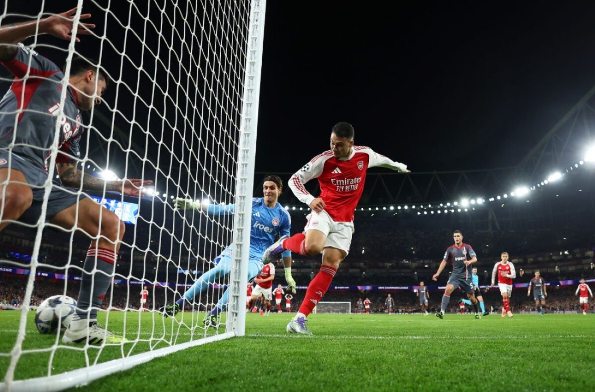 video:-apos-gol-na-champions,-martinelli-comemora-momento-no-arsenal