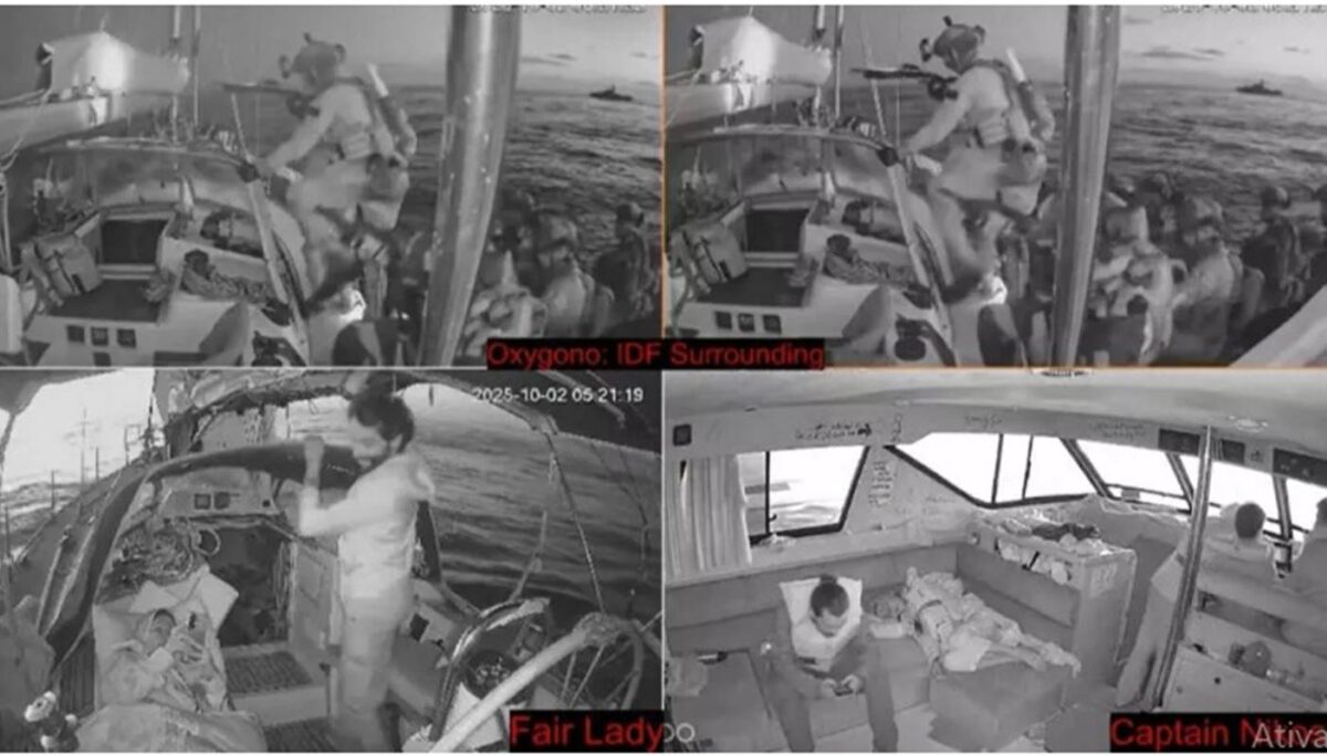 ultimo-barco-da-flotilha-de-gaza-desafia-bloqueio,-mas-e-interceptado