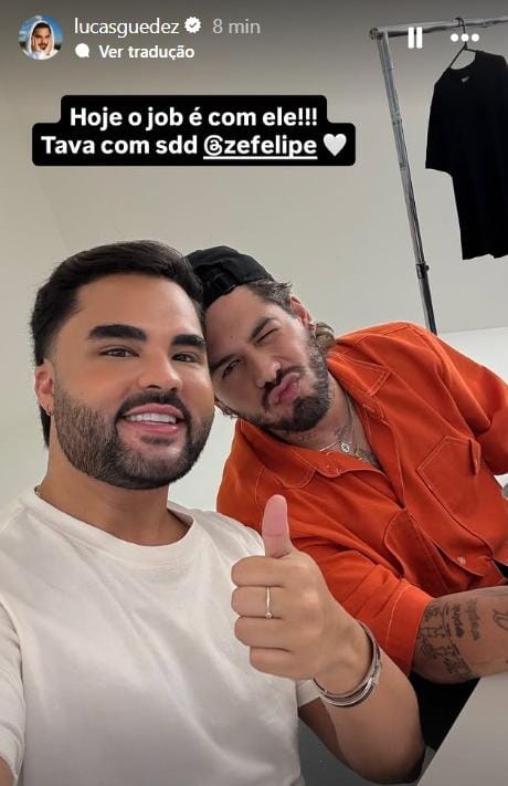 casos-de-familia:-ze-felipe-e-lucas-guedez-descartam-climao-e-posam-com-christina-rocha