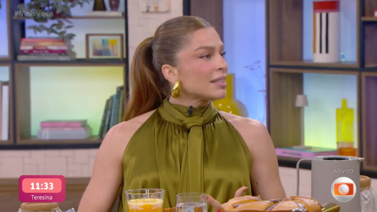 No âMais VocĂȘâ, Grazi Massafera fala do convĂvio com a filha e diz que CauĂŁ Ă© pai presente