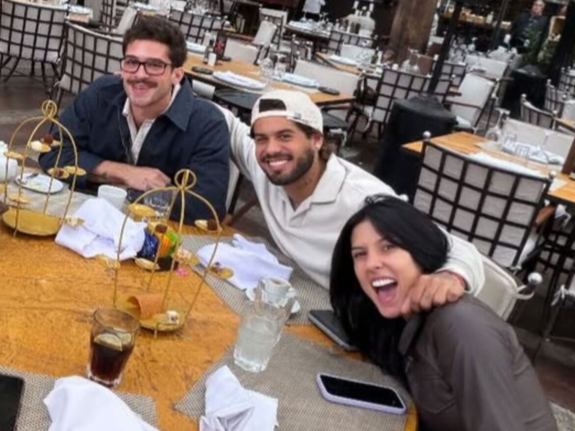 boiadeira-em-familia!-ana-castela-almoca-com-joao-guilherme,-irmao-de-ze-felipe