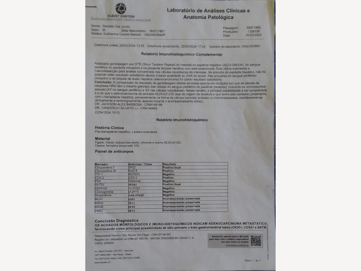 homem-recebe-figado-com-cancer-em-transplante-e-relata-luta-contra-doenca