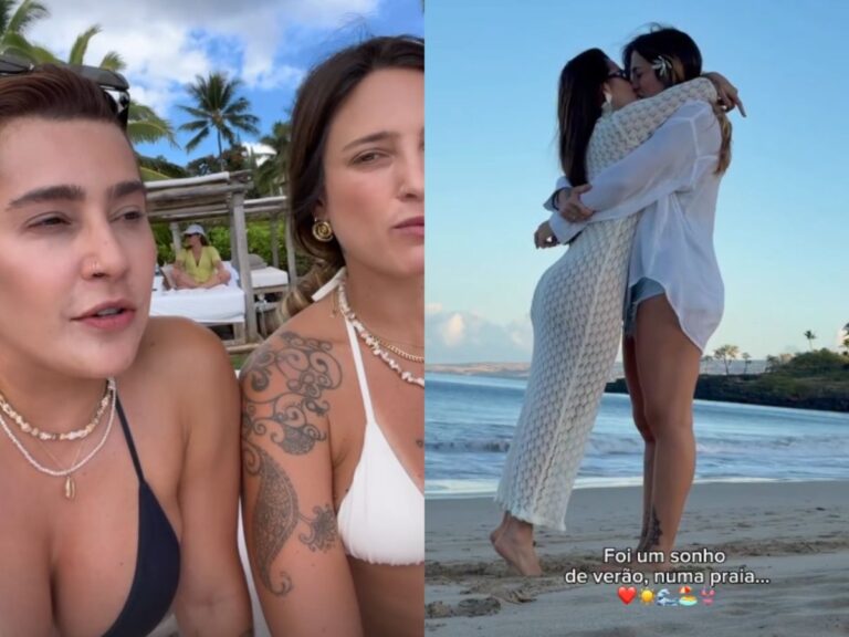 Lauana Prado e noiva são alvo de comentários homofóbicos: “Pessoas infelizes e invejosas”
