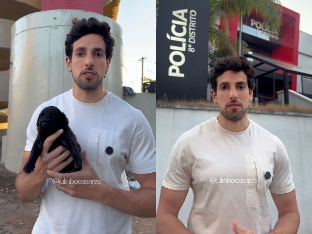 julinho-casares-e-lara-silva,-filha-de-faustao,-trocam-presentes-por-mais-de-4-toneladas-de-racao