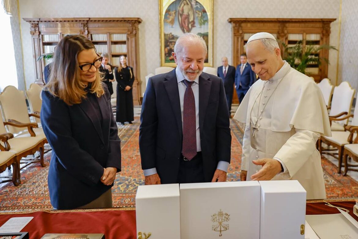 em-encontro-com-papa-leao-xiv,-lula-fala-sobre-combate-a-desigualdade