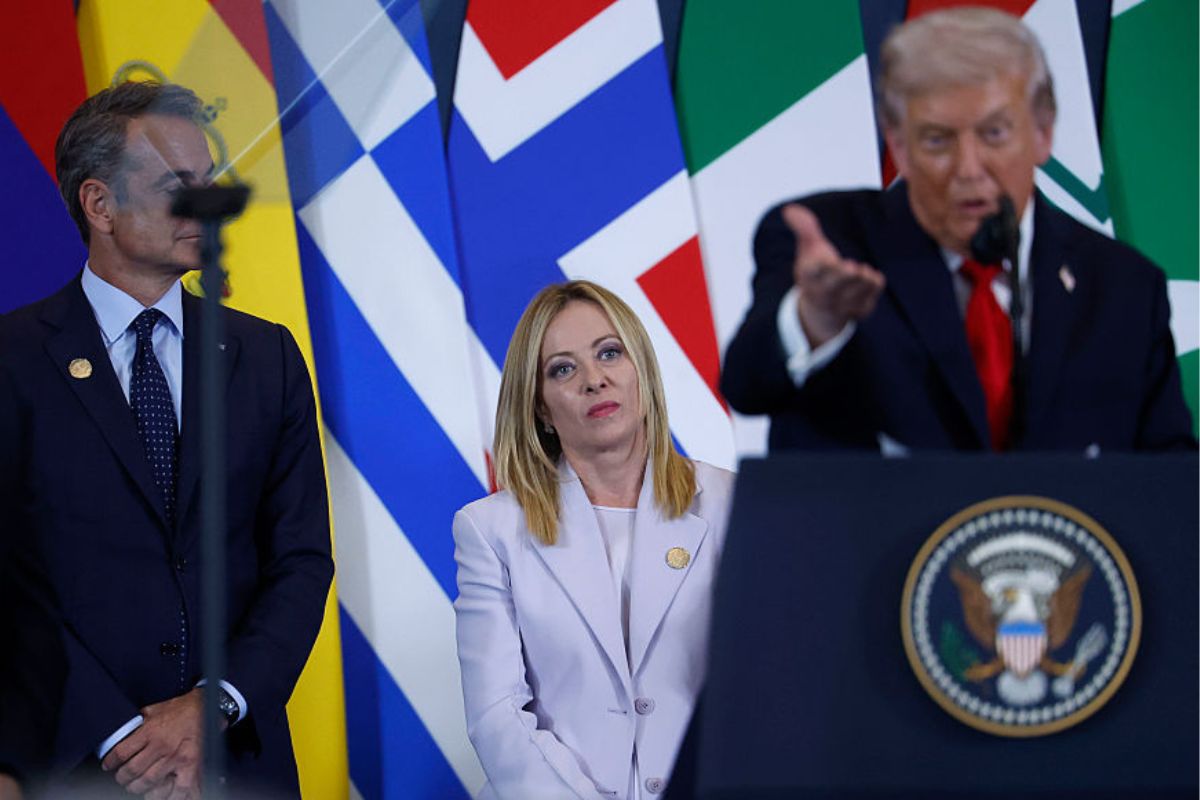 trump-chama-premier-italiana-de-“linda”-durante-cupula:-“vou-arriscar”