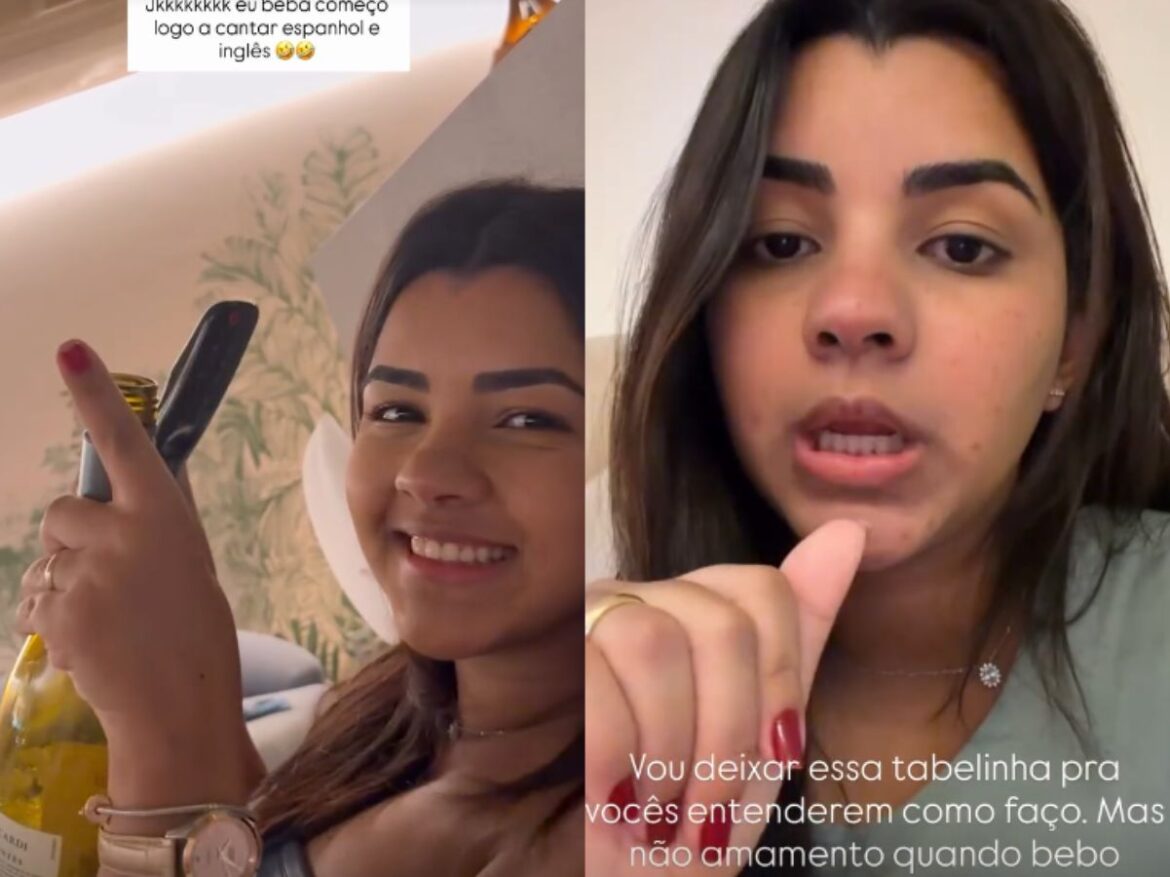 apos-criticas,-ary-mirelle-esclarece-consumo-de-alcool-durante-periodo-de-amamentacao