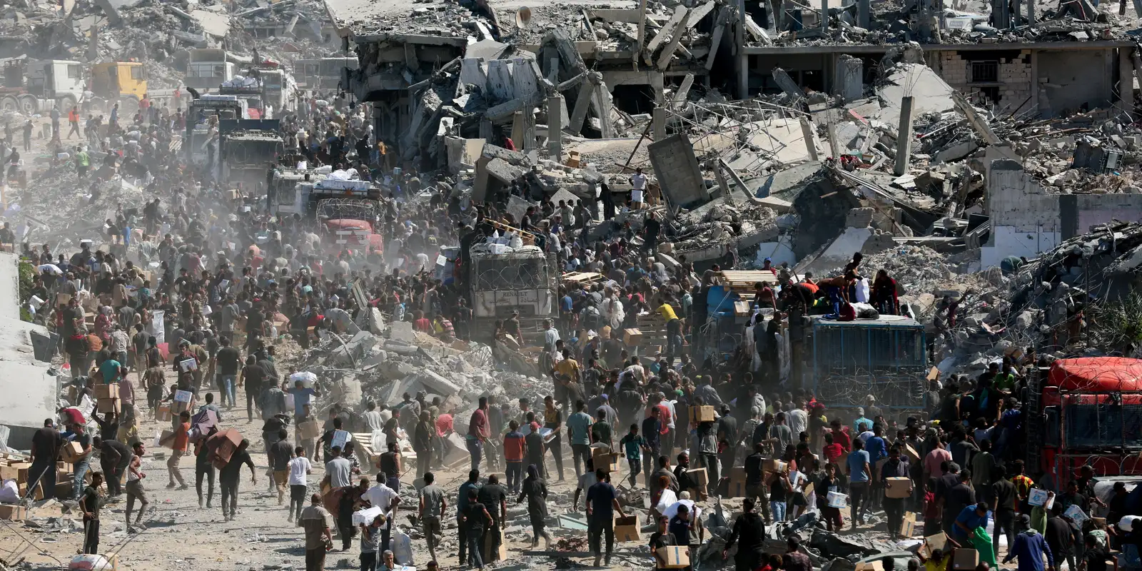 ONU diz que 560 toneladas de alimentos entram por dia em Gaza