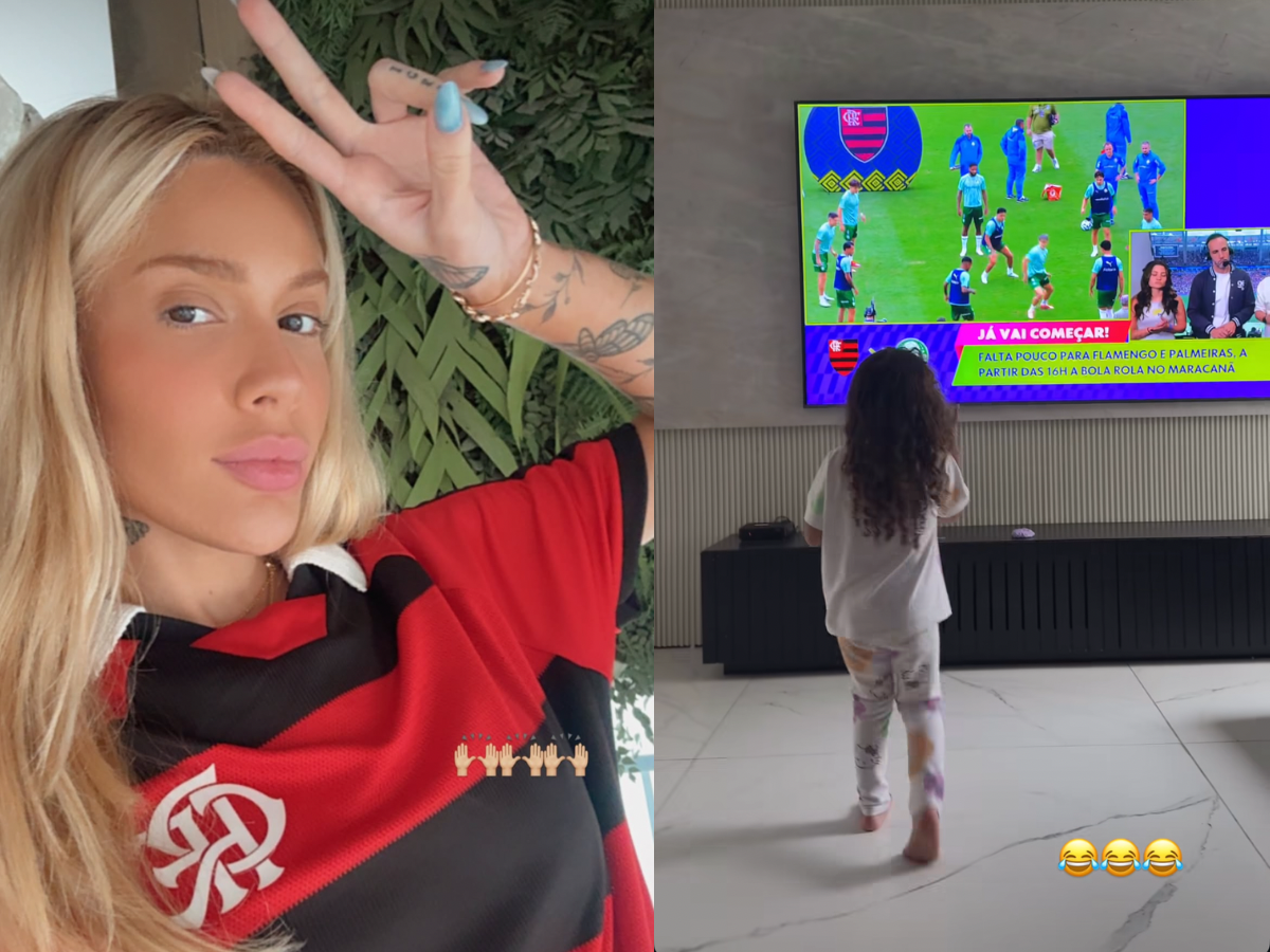 karoline-surge-com-blusa-do-flamengo-e-acompanha-jogo-apos-termino-com-leo-pereira