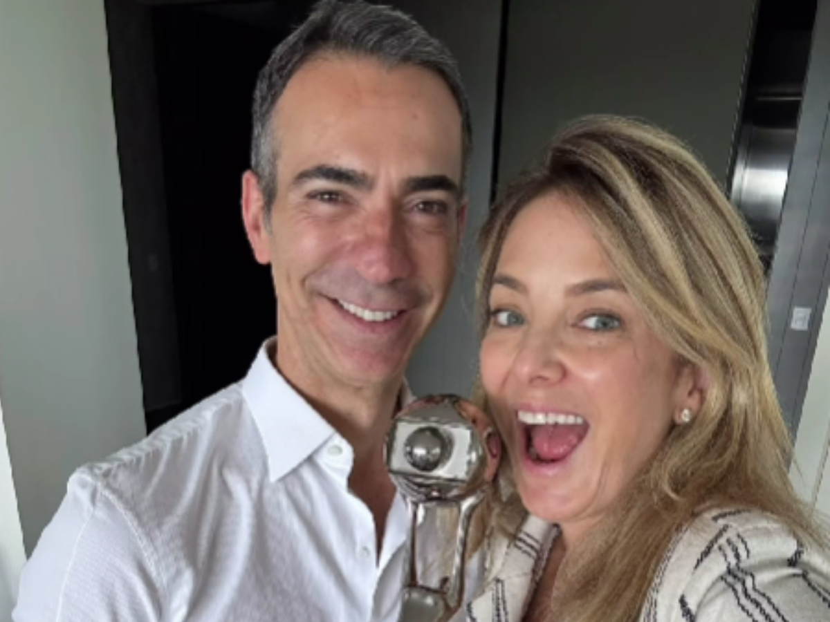 Ticiane celebra 1ª vez na vinheta da Globo e Tralli comenta mudança para o Rio
