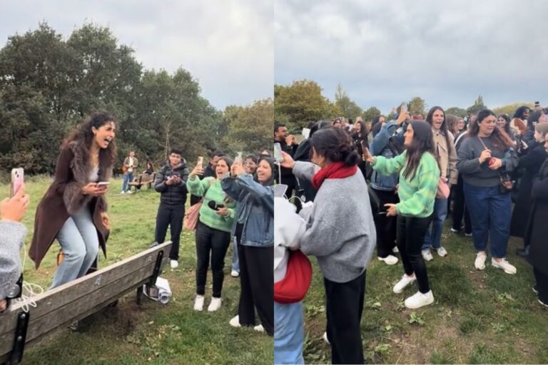 “Esquadrão do Grito” se reúne em parque para gritar e desestressar
