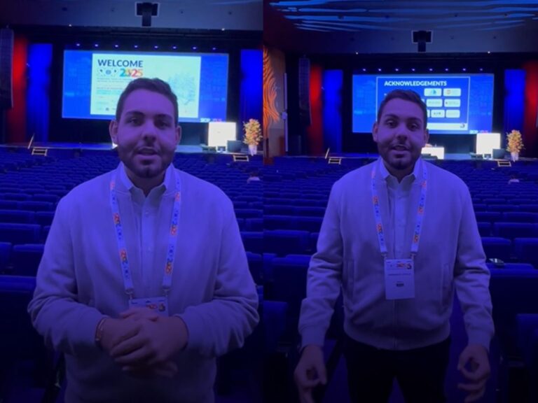 No SIOP em Amsterdã, Bernardo Coutinho reforça seu compromisso com crianças com câncer