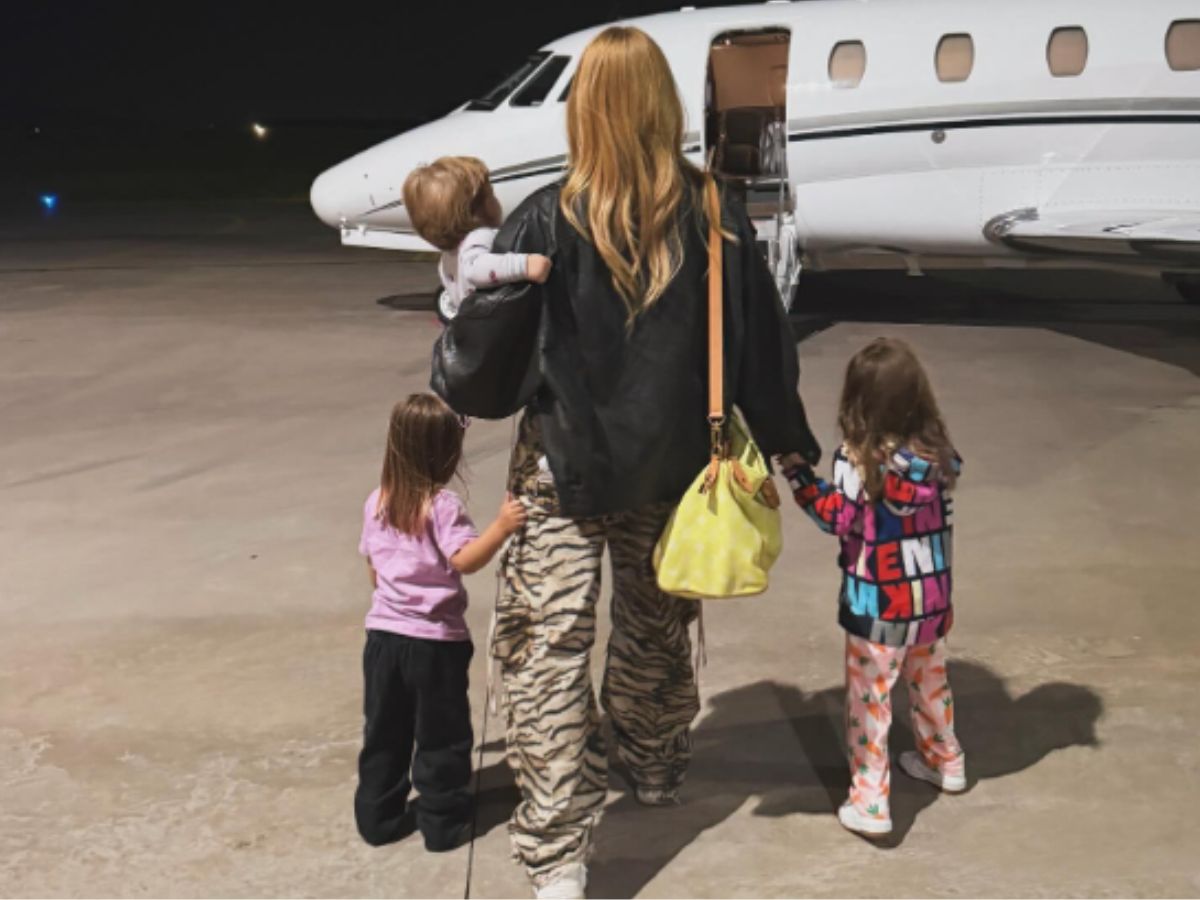 virginia-e-os-filhos-embarcam-em-jato-rumo-a-goiania-para-celebrar-festa-de-maria-flor