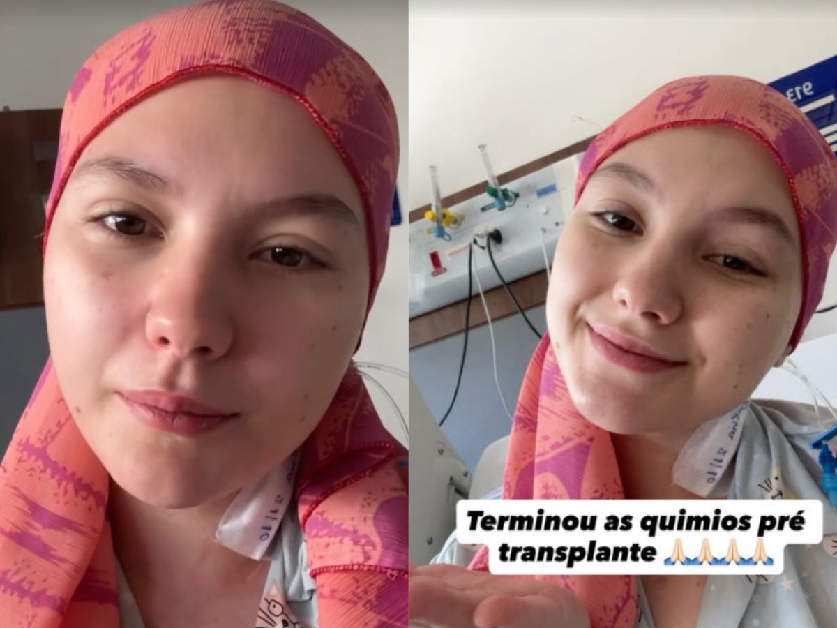 Pai de Isabel Veloso doa medula óssea para a filha em luta contra o câncer