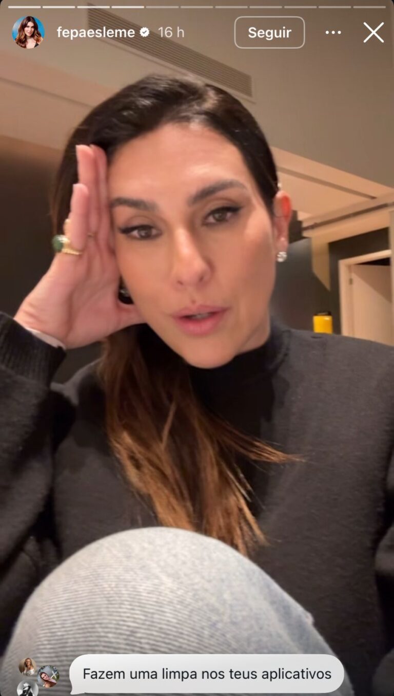 Fernanda Paes Leme escapa de golpe apĂłs pedir ajuda aos seguidores: âNĂŁo vou cairâ