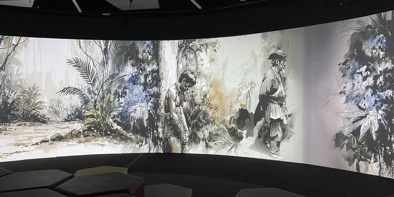 Exposição imersiva revela memória do povo Mura, originário da Amazônia