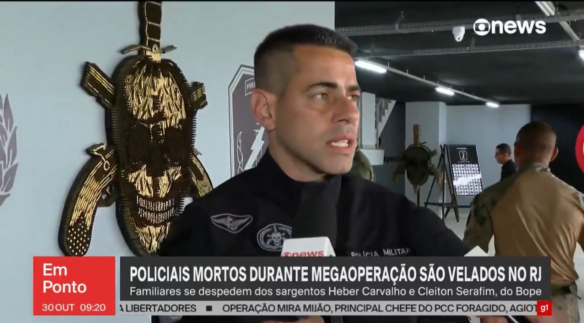 Comandante do Bope reafirma lema de sargento morto: “Ninguém vai parar a gente”