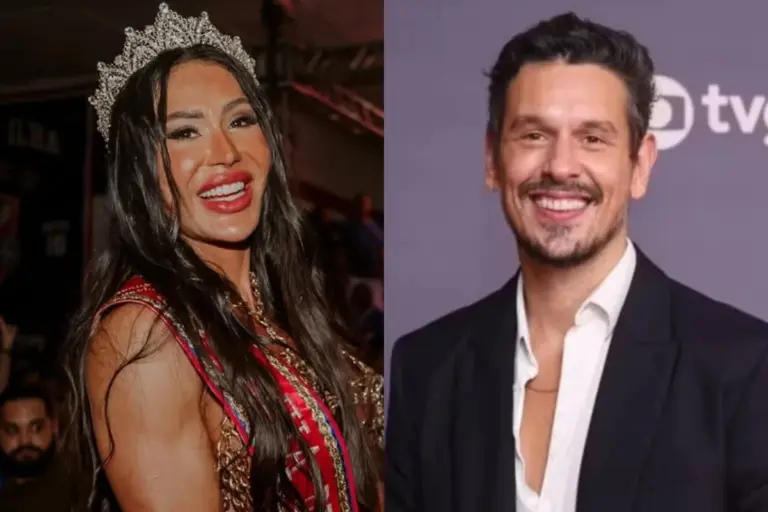 Gracyanne Barbosa vive romance com João Vicente de Castro, ator de “Vale Tudo”