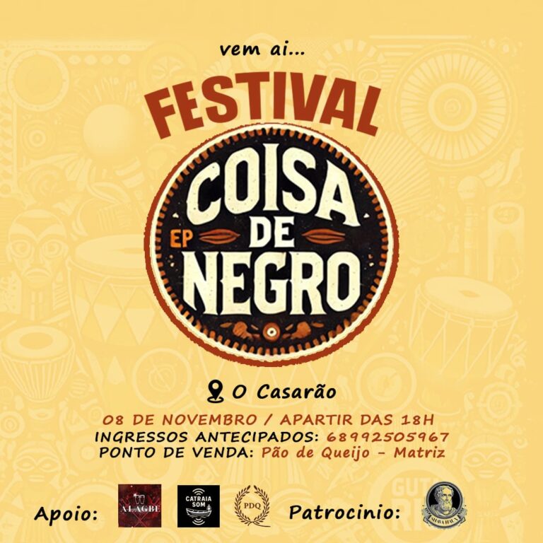 Festival Coisa de Negro: diversidade e arte negra ganham espaço em Rio Branco