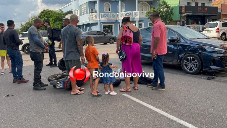 Mulher “voa” por cima de carro após grave atropelamento na Avenida Abunã