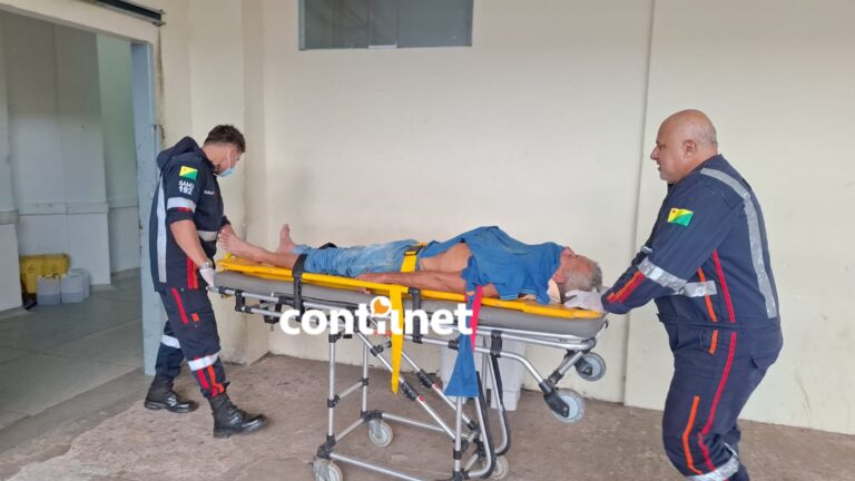 Motociclista supostamente embriagado perde o controle e sofre queda grave em Rio Branco