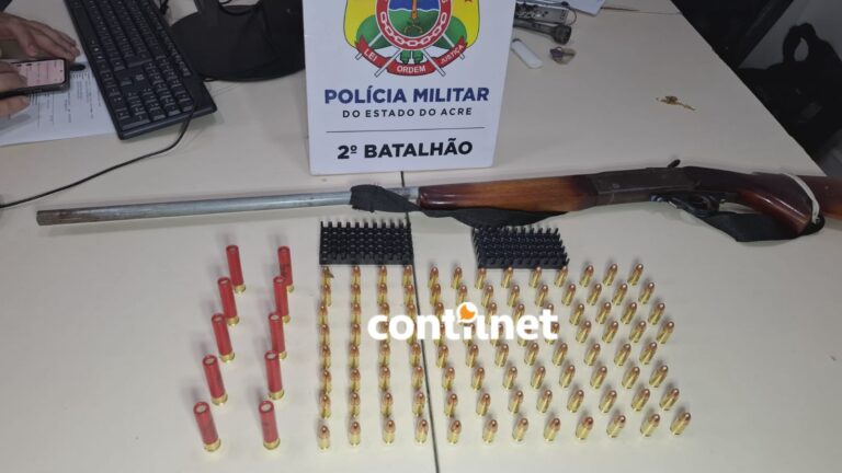 Suposto armeiro é preso ao negociar arma de fogo em plena luz do dia no bairro Aviário