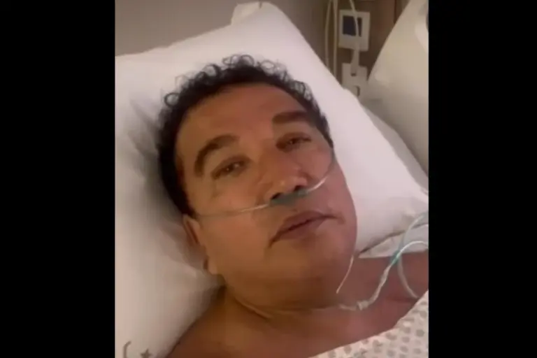 Senador Magno Malta grava vídeo do hospital e pede orações aos seguidores após cirurgia