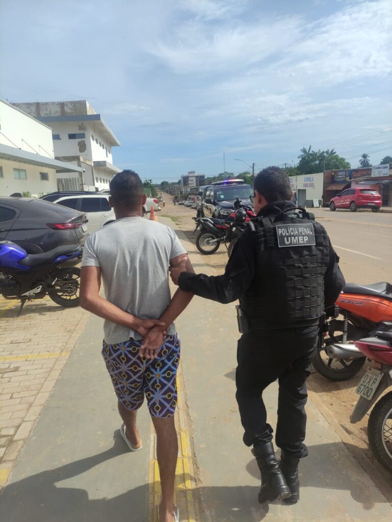 Polícia Penal cumpre mandado de prisão expedido pela Justiça de Sena Madureira